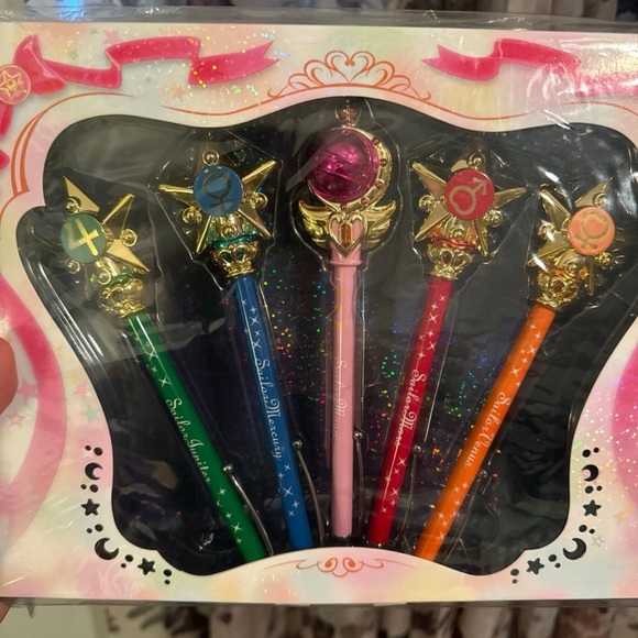 Sailor Moon Other - Magical Wand Pen Set - Multicolor Sailor Moon